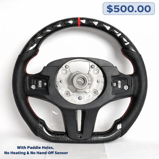 Real Carbon Fiber Steering Wheel for Bmw G38 G32 G11 G12 G14 G15 G05 G07 M550i M Sport 540i G30 Carbon Steering Wheel No Heating